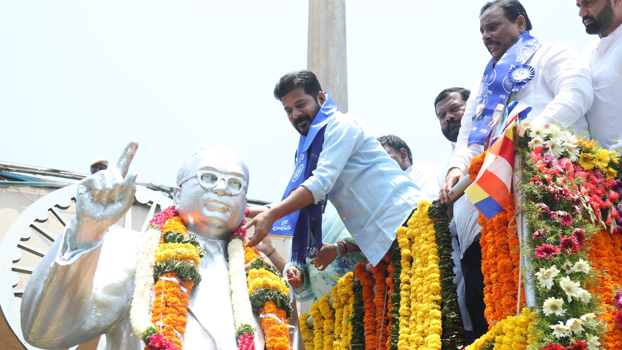 Ambedkar Jayanti: అంబేద్కర్ రాజ్యాంగంతోనే రాష్ట్రానికి జీవం: సీఎం రేవంత్ రెడ్డి