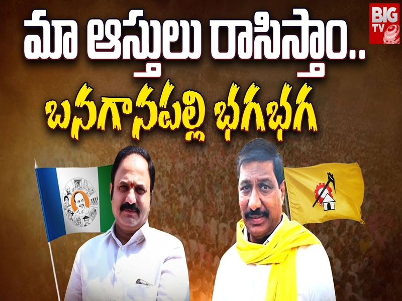 Banaganapalle: బనగానపల్లిలో కాస్ట్లీ హామీలు.. ఆస్తులు రాసిస్తామంటున్న అభ్యర్థులు