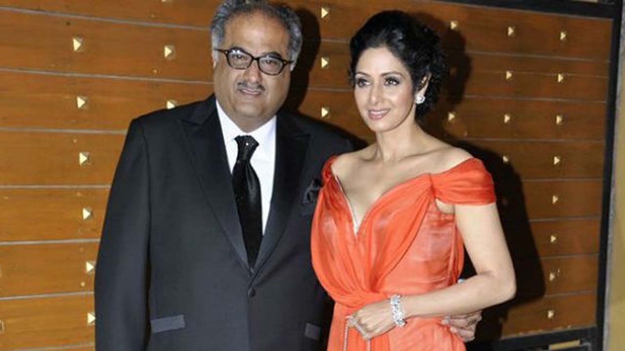 Sridevi and Boney Kapoor