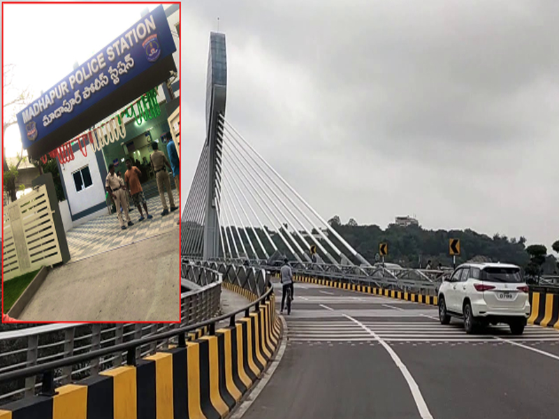 Madhapur Cable Bridge : కేబుల్ బ్రిడ్జిపై మరో ప్రమాదం.. ఇద్దరు మృతి