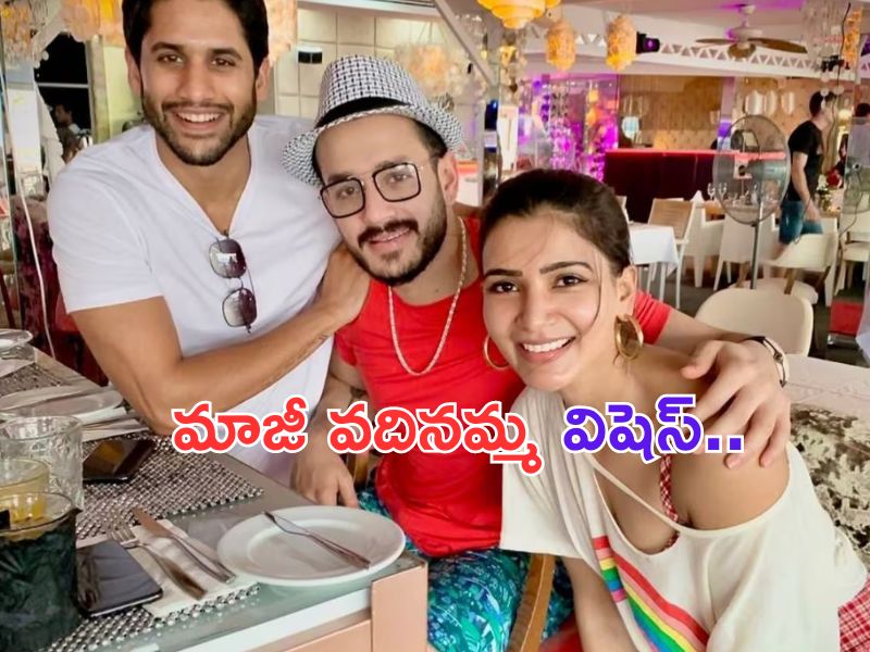 Samantha Wishes to Akhil Akkineni: భర్తను మరిచినా.. మరిదిని మరువని వదిన.. ఏం చేసిందంటే?