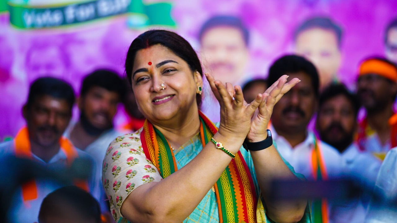 Actress khushboo election campaign start april 4th