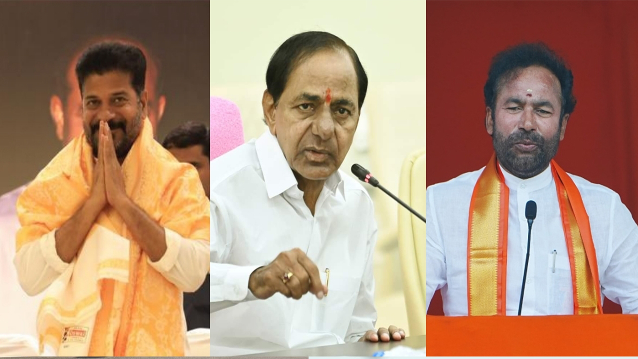 Telangana poll nominations: తెలంగాణలో మరో సమరం, బరిలో ముగ్గురు మొనగాళ్లు