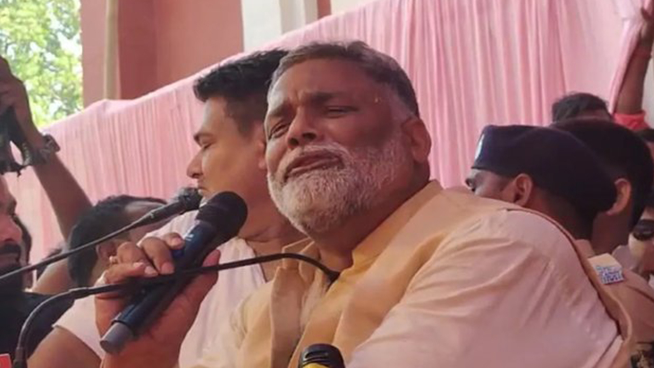 pappu yadav crying on purnea seat issue 