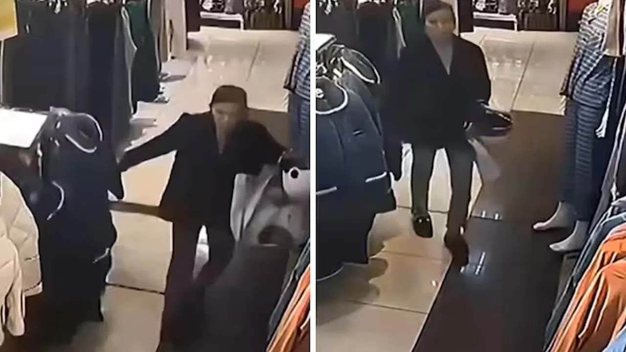 Shocking Scene In Shopping Mall