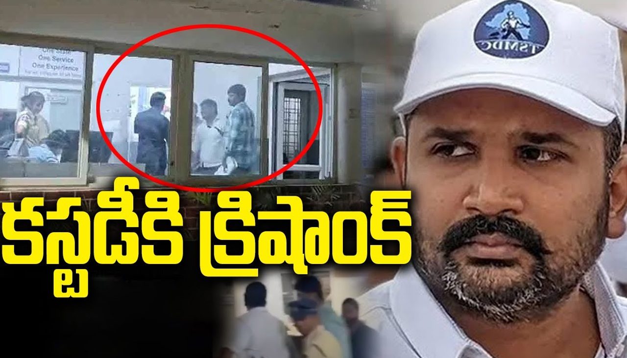 BRS Krishank Police Custody:  కస్టడీకి క్రిషాంక్‌