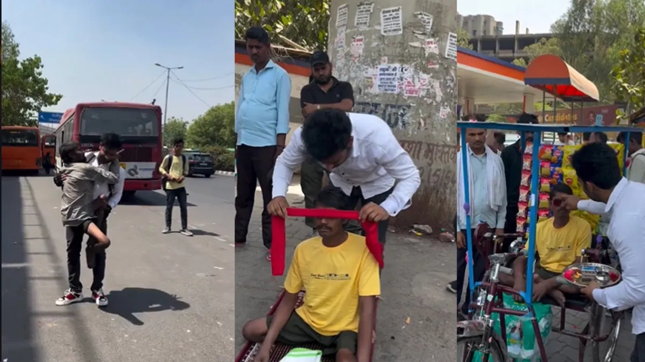 Disabled Person Became Businessman: ఎంత మంచి మనసు బాస్ నీది.. అడుక్కునే వికలాంగుడిని క్షణాల్లో వ్యాపారవేత్తను చేసిన వ్యక్తీ!