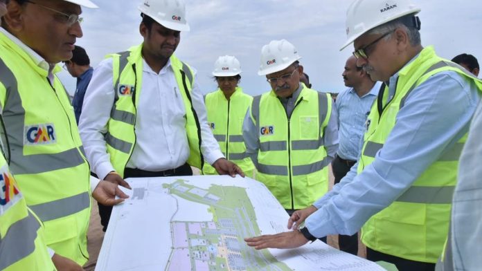 CS JawaharReddy instructs speedup to bhogapuram airport construction works