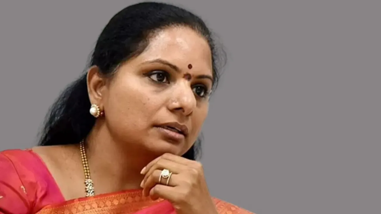 MLC Kavitha: ఎమ్మెల్సీ కవితను కలిసిన హరీశ్ రావు, రవిచంద్ర