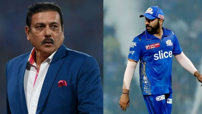 Ravi Shastri Contradicts With Rohit Sharma On Impact Player Rule