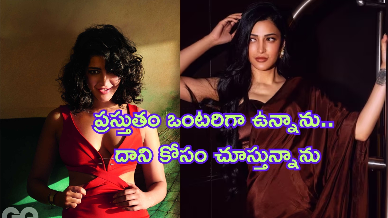 Shruti Haasan Shocking Comments: బాయ్ ఫ్రెండ్‌తో బ్రేకప్.. దానికి రెడీ అంటూ శ్రుతి హాసన్ షాకింగ్ కామెంట్స్!