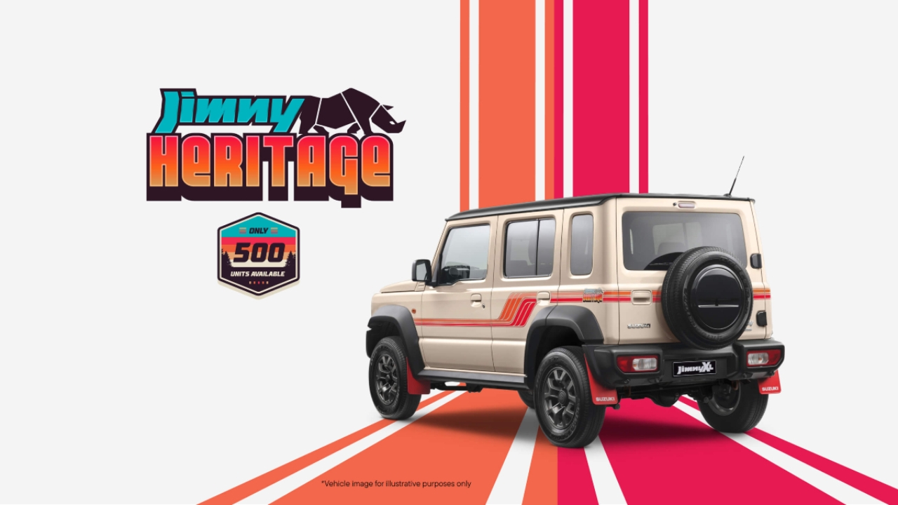 Maruti Jimny Heritage Edition: జిమ్నీ కొత్త ఎడిషన్.. క్షణాల్లో బుకింగ్స్ ఫుల్..!