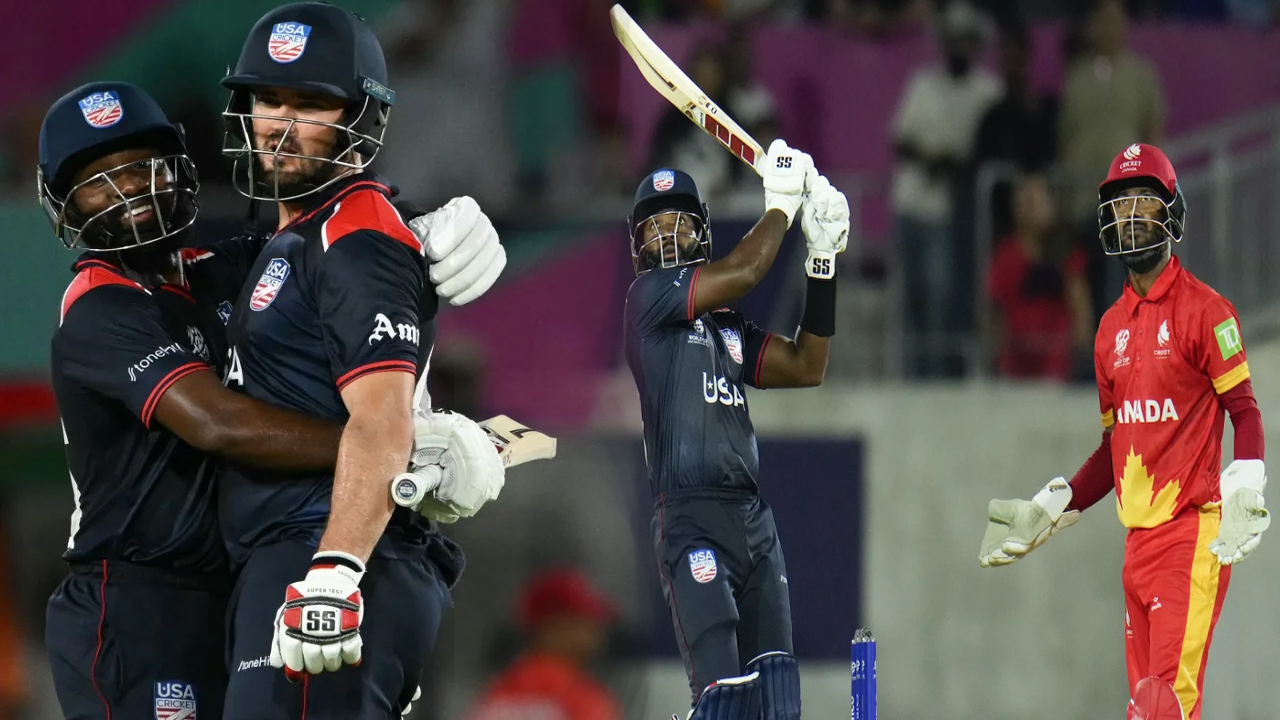 USA vs CAN T20 World Cup Highlights: టీ 20 ప్రపంచకప్ తొలి మ్యాచ్ ప‌రుగుల వ‌ర‌ద‌.. అమెరికా ఘన విజయం