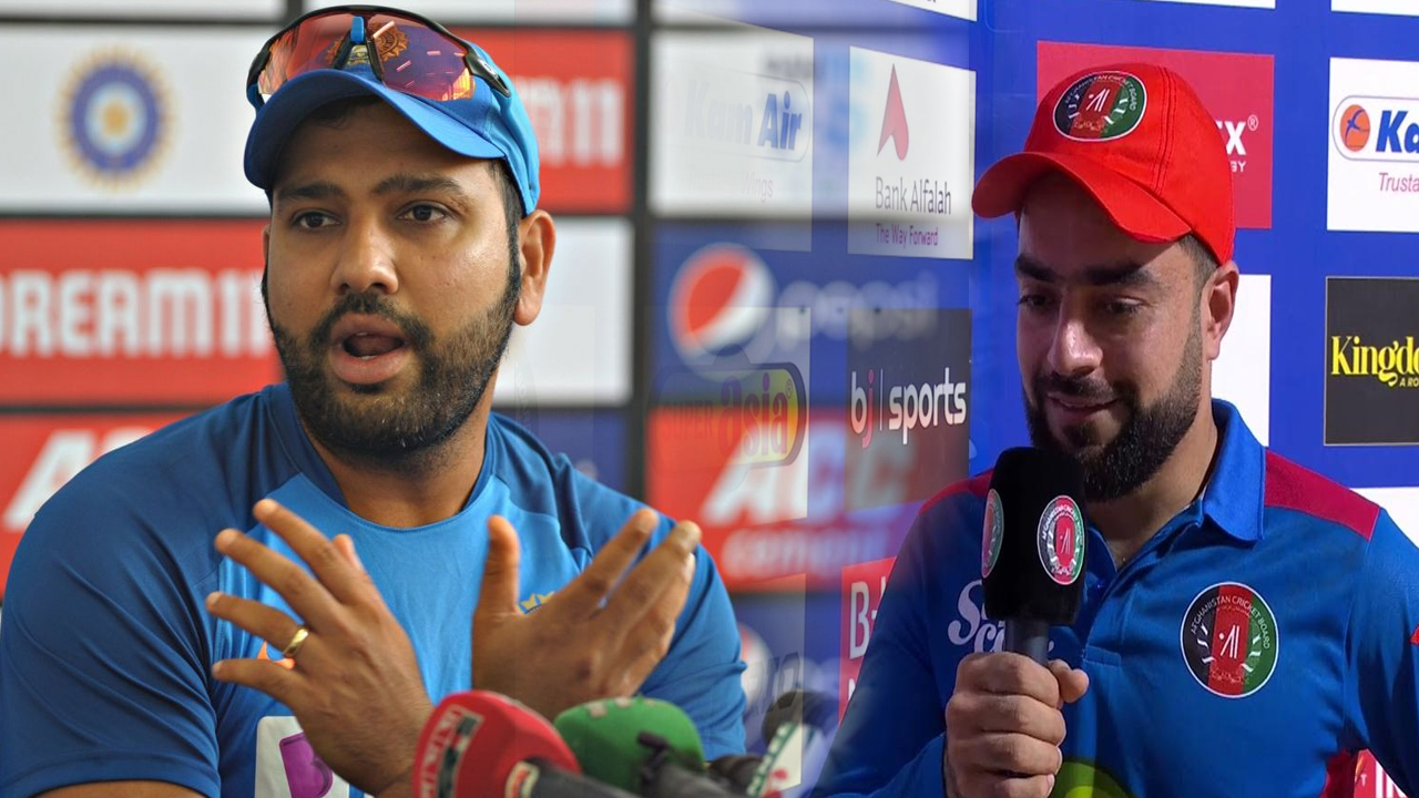 Rohit Sharma and Rashid Khan: ఇండియా-ఆఫ్ఘనిస్తాన్ మ్యాచ్.. కెప్టెన్ల మాట..