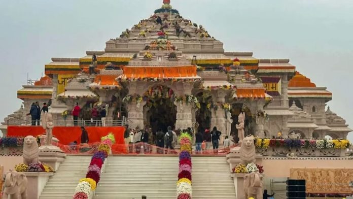 Ayodhya Ram Temple Roof Leaking First Rain No Drainage System In Place