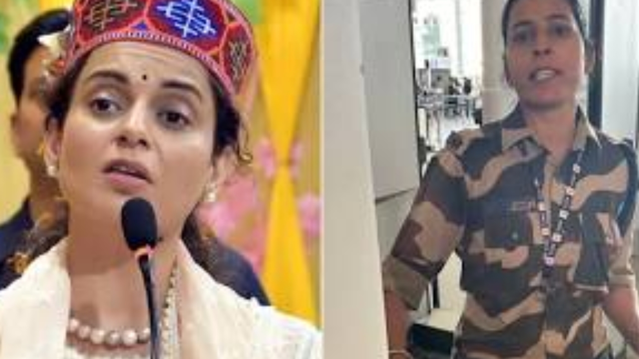 Kangana Ranaut slapped: కంగనాకు చేదు అనుభవం.. చెంపదెబ్బ కొట్టిన సీఐఎస్ఎఫ్ కానిస్టేబుల్!