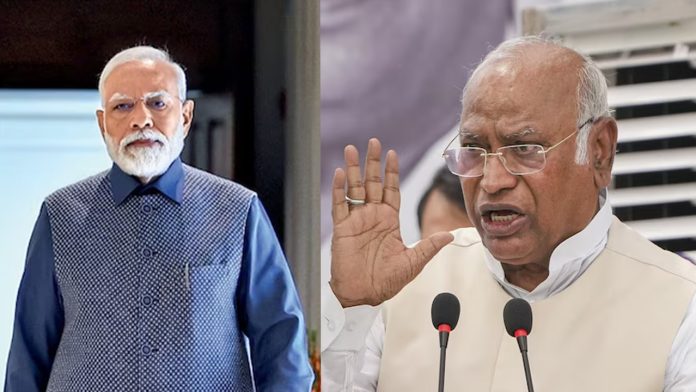 Mallikarjun kharge counter on PM Modi's remarks about the Emergency