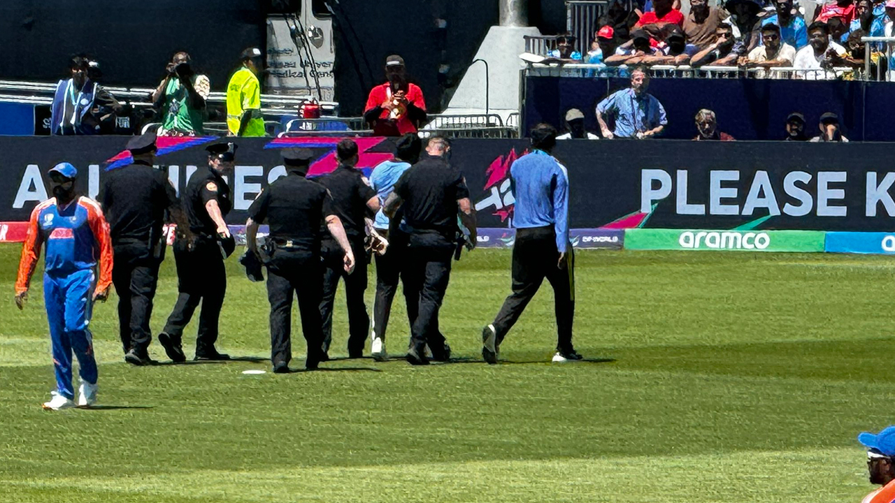 Rohit Sharma die hard fan gets real treatment from US police in Warmup match 