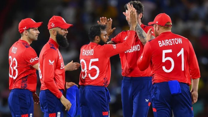 T20 World cup 2024 super 8 clash England won by 8 wickets on westindies