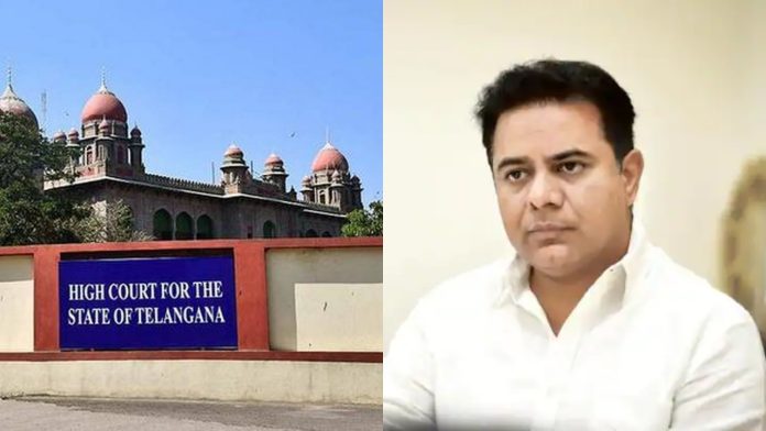 TG high court notices to KTR