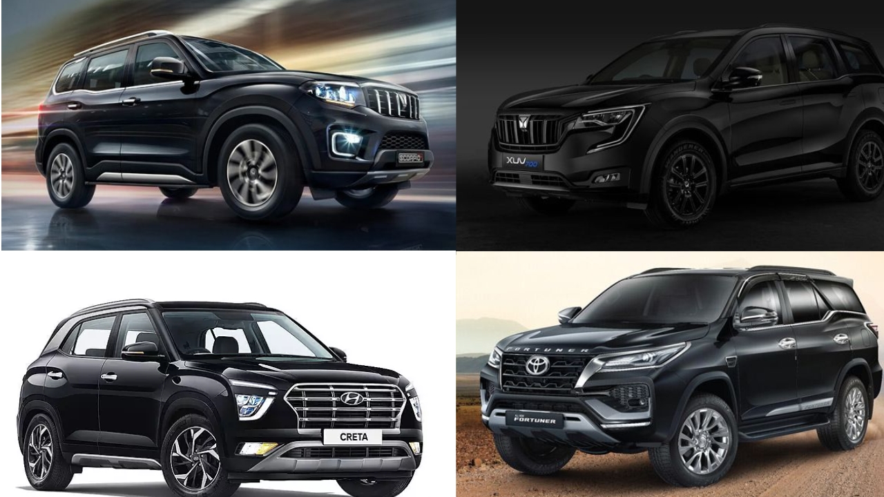 Top 5 Black SUV’s: స్టైలిష్‌గా కనిపించాలంటే ఇవే బెస్ట్ ఎస్యూవీలు.. ఈ కార్లోంచి దిగుతుంటే ఉంటది!