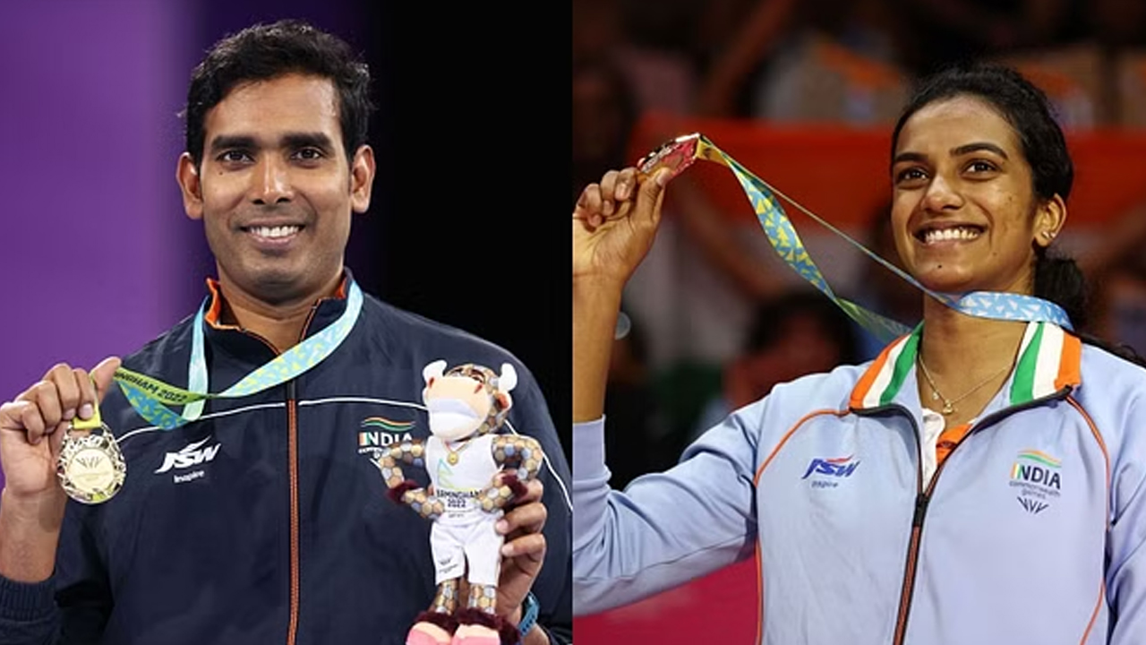 PV Sindhu And Sharath Kamal: ఒలింపిక్స్ లో.. ఫ్లాగ్ బేరర్స్‌గా సింధు, శరత్ కమల్