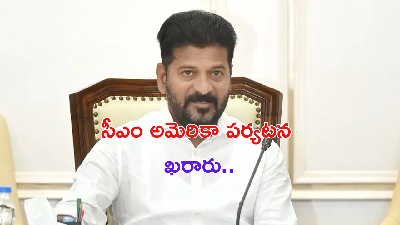 CM Revanth America Tour: అమెరికాకు సీఎం రేవంత్..షెడ్యూల్ ఇదే