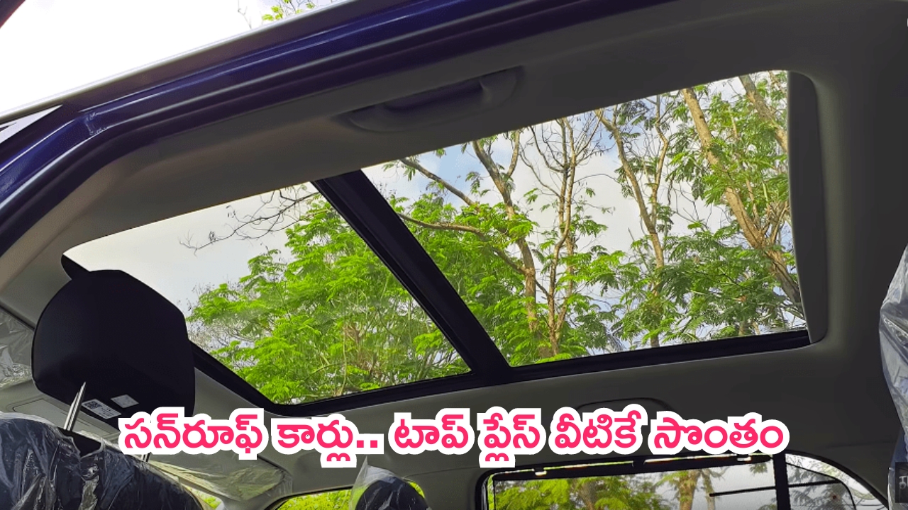 Best Panoramic Sunroof Cars: సన్‌రూఫ్‌ కార్లు.. టాప్ ప్లేస్‌ వీటికే సొంతం!