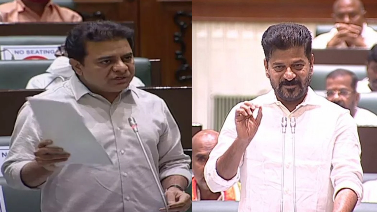 CM Revanth Reddy vs KTR: అసెంబ్లీలో సీఎం రేవంత్ Vs కేటీఆర్, చీకటి ఒప్పందం మాటేంటి?