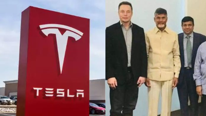 Chandrababu Govt focus on Tesla company investment, Nara Lokesh going to US Soon