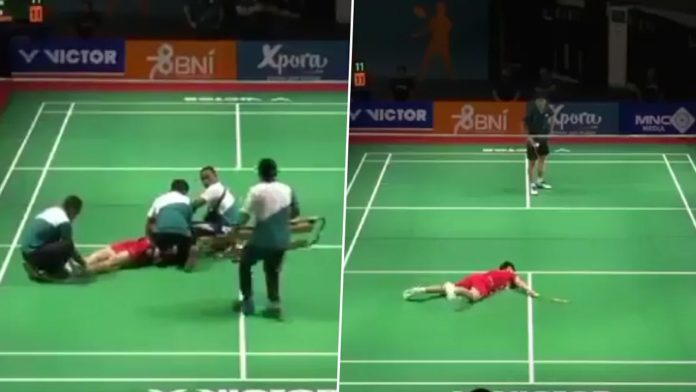 Chinese badminton player dies after cardiac arrest on court in Indonesia