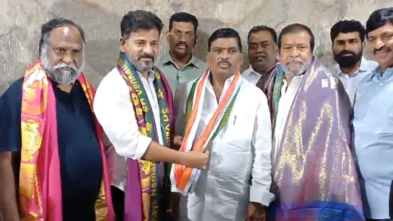 Gudem Mahipal Reddy Joins Congress: బ్రేకింగ్ న్యూస్.. కాంగ్రెస్‌ పార్టీలో చేరిన బీఆర్ఎస్ ఎమ్మెల్యే గూడెం మహిపాల్ రెడ్డి