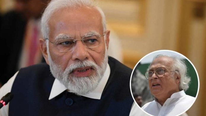 Jairam ramesh says PM Modi should go to Manipur before he goes to space