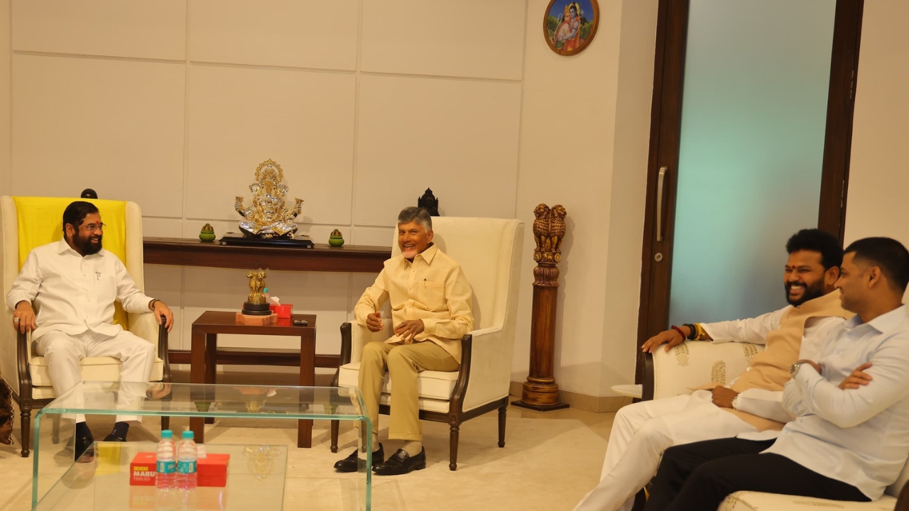 Chandrababu Meets Shinde: బాబుతో జరిగిన భేటీలో ఇదే చర్చించాం: మహారాష్ట్ర సీఎం ట్వీట్..!