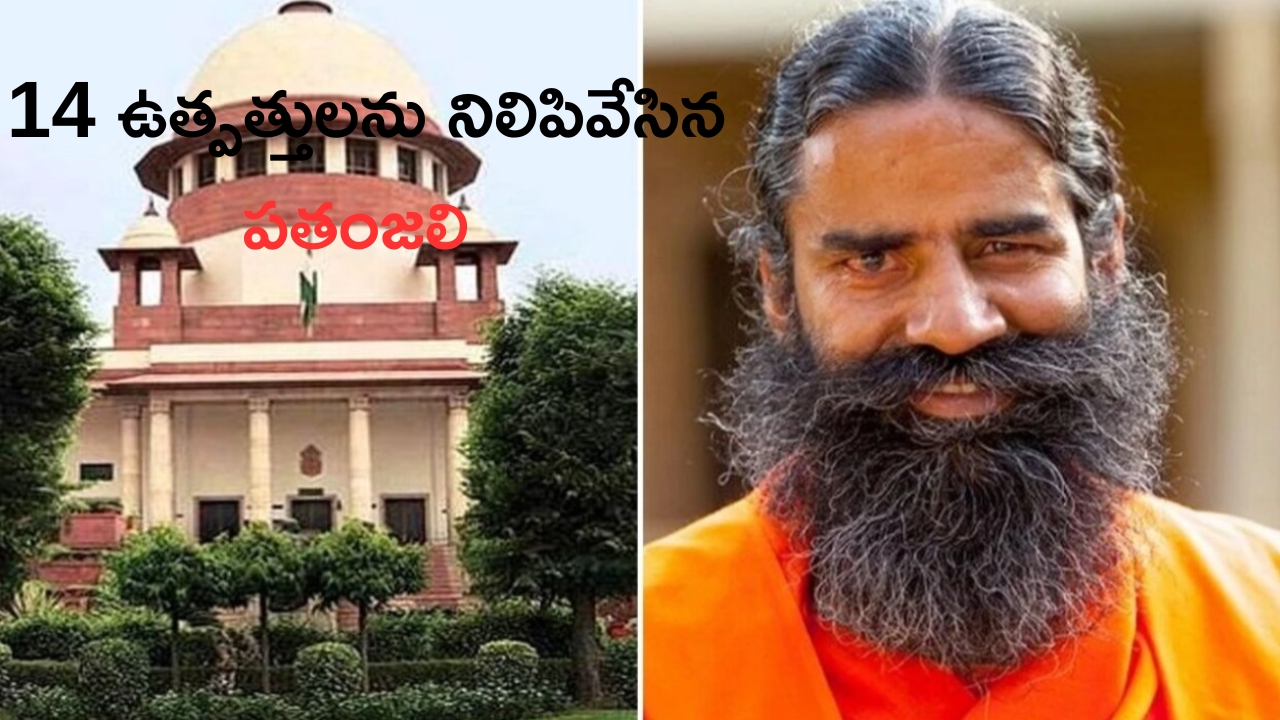 Patanjali Products: 14 ఉత్పత్తుల అమ్మకాలు నిలిపివేశాం: పతంజలి సంస్థ