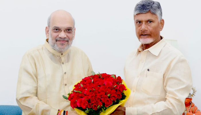 Chandrababu Naidu: కేంద్రమంత్రి అమిత్ షాతో సీఎం చంద్రబాబు సమావేశం