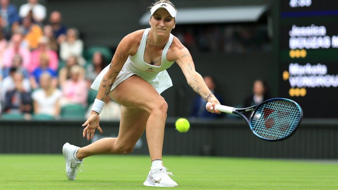 Wimbledon 2024 Jessica defeats defending champion Vondrousova in first round