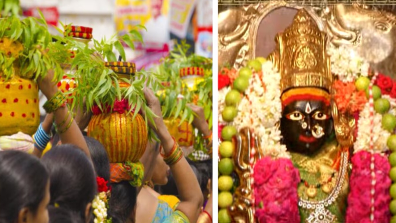 Lal Darwaja Bonalu: ఘనంగా లాల్ దర్వాజా సింహ వాహిని బోనాలు.. పోటెత్తిన భక్తులు..