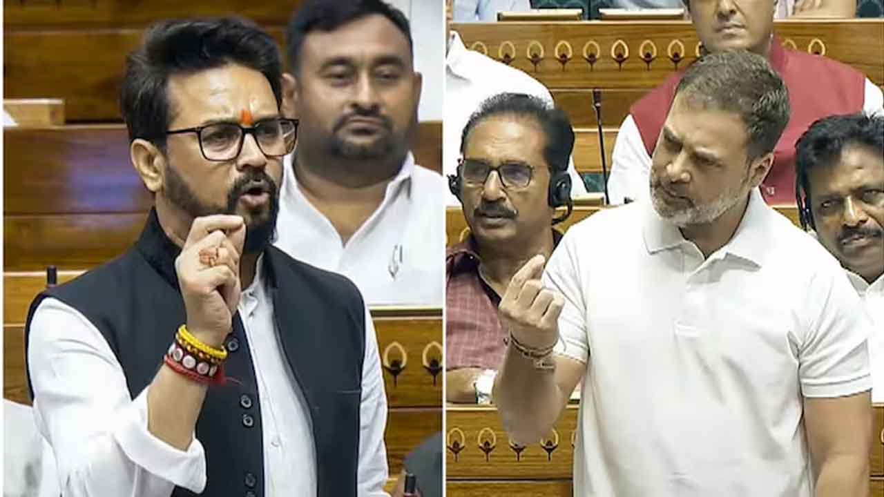 Anurag Thakur: ‘కులమే లేనివాడు కులగణన గురించి మాట్లాడుతున్నాడు’.. రాహుల్ గాంధీని అవమానిస్తూ.. అనురాగ్ ఠాకుర్ వ్యాఖ్యలు