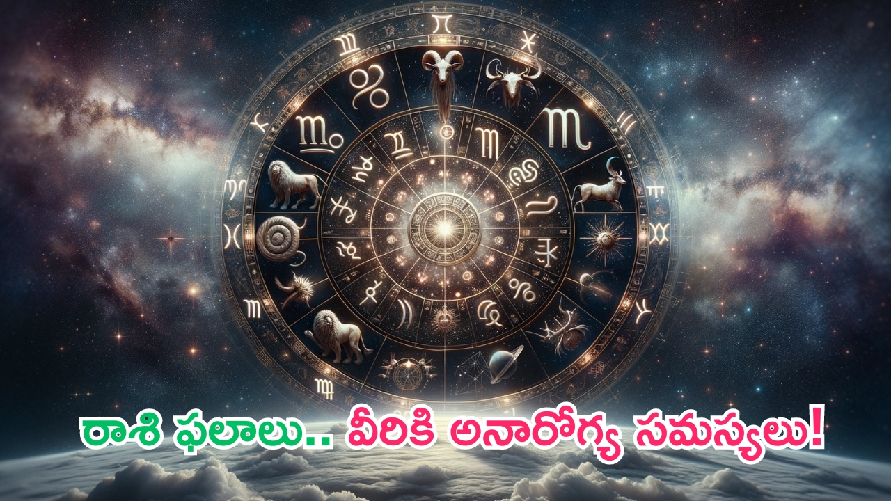 Horoscope: నేటి రాశి ఫలాలు..ఈ రాశి వారికి అనారోగ్య సమస్యలు!