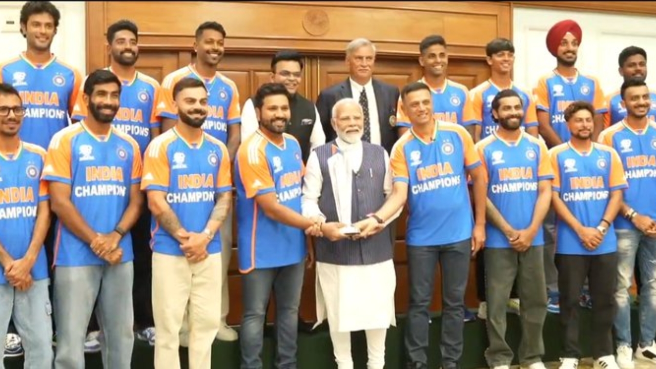 T20 WC Winner Team India: ప్రధాని మోదీని కలిసిన భారత క్రికెట్ జట్టు