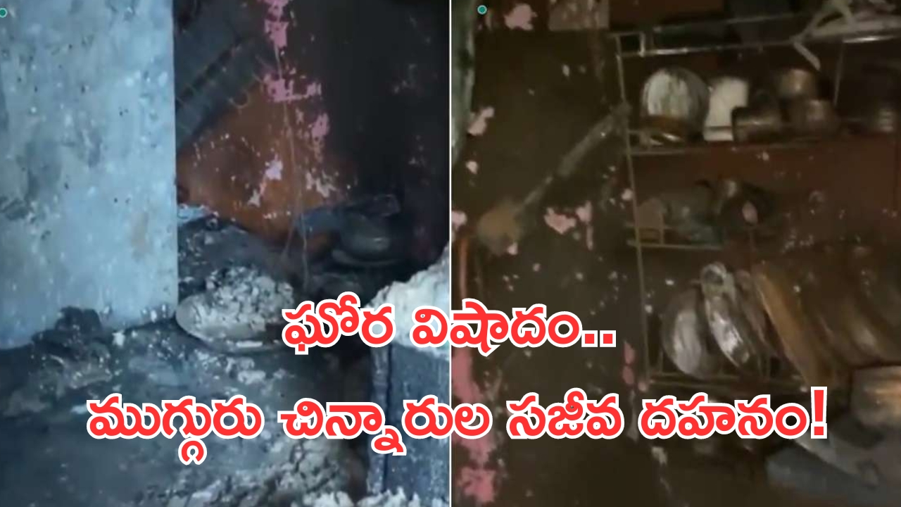 Noida Fire Accident: తెల్లవారుజామున అగ్నిప్రమాదం.. నిద్రలోనే ముగ్గురు చిన్నారుల సజీవ దహనం