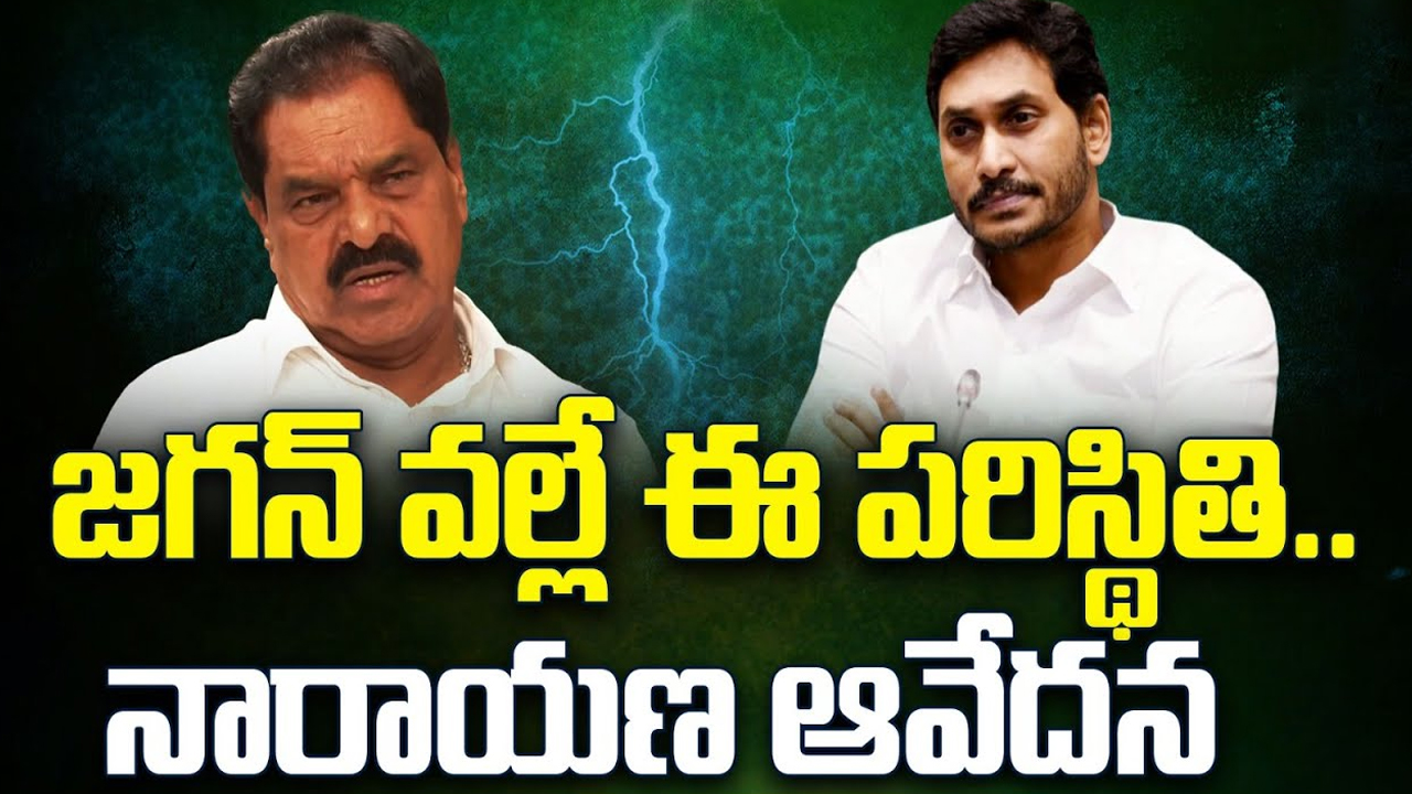 Narayana Swamy Comments: జగన్ వల్లే ఈ పరిస్థితి.. నారాయణ ఆవేదన