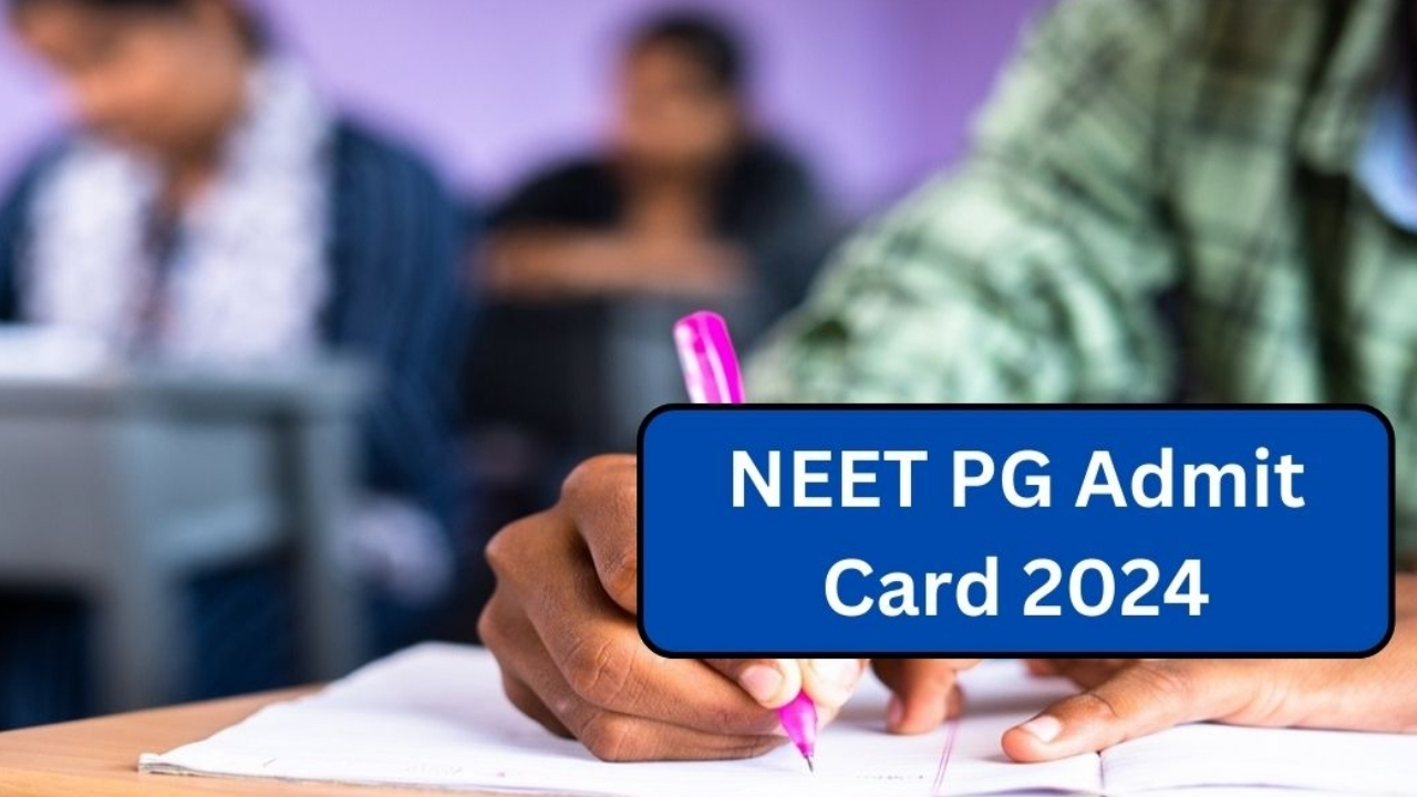 NEET PG Admit Card 2024: నేడు నీట్ హాల్ టిక్కెట్లు విడుదల.. ఇలా చెక్ చేసుకోండి..