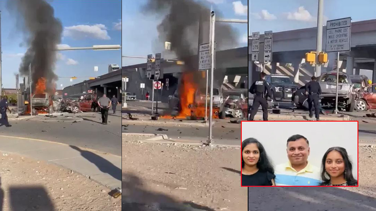 Texas accident: టెక్సాస్‌లో దారుణం.. ఎన్నారై ఫ్యామిలీ, ముగ్గురు మృతి.. ఏం జరిగిందంటే..