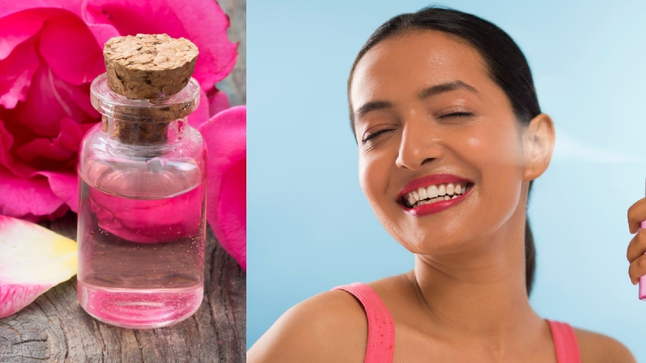 Rose Water Benefits: రోజ్ వాటర్‌తో మెరిసే చర్మం మీ సొంతం !