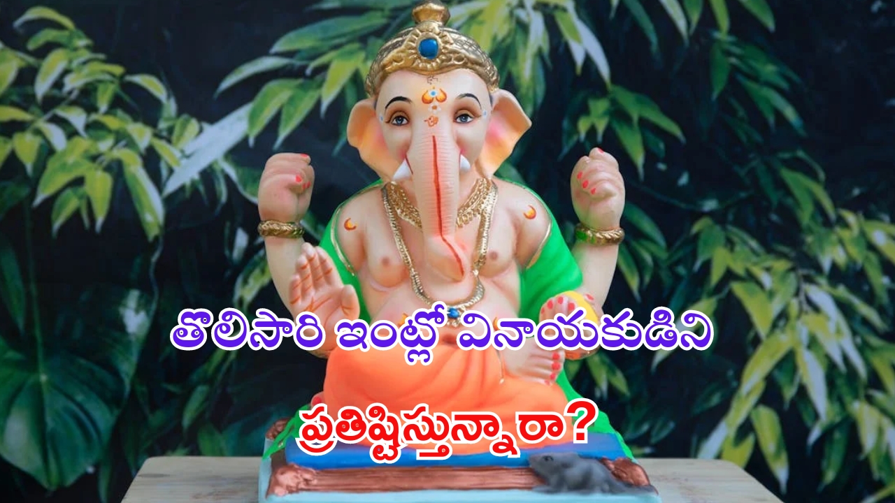 Ganesh Chaturthi 2024: తొలిసారి ఇంట్లో వినాయకుడిని ప్రతిష్టిస్తున్నారా ? ఈ విషయాలు తెలుసుకోండి