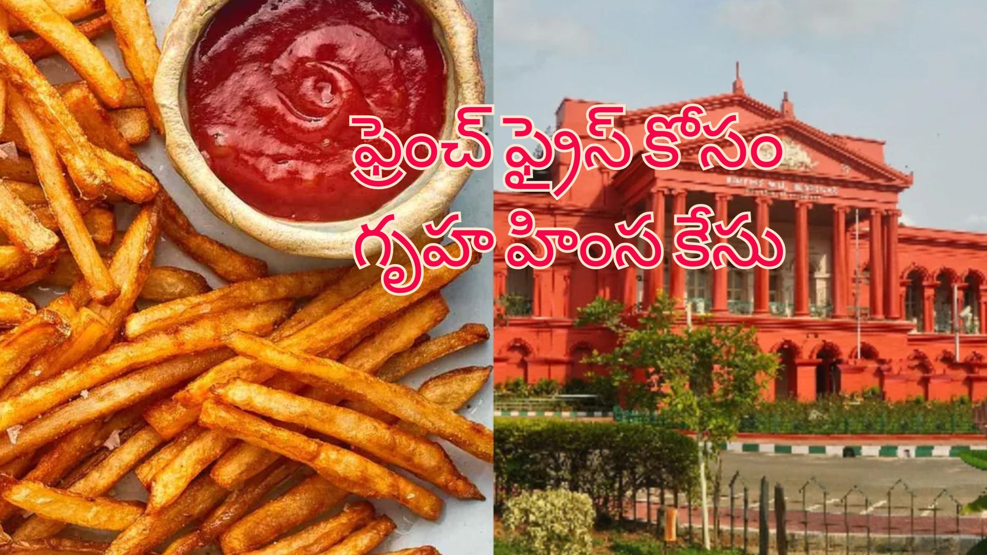 French Fries Domestic Violence: ఫ్రెంచ్ ఫ్రైస్ కోసం గృహ హింస కేసు పెట్టిన భార్య.. భలే తీర్పు చెప్పిన కోర్టు !