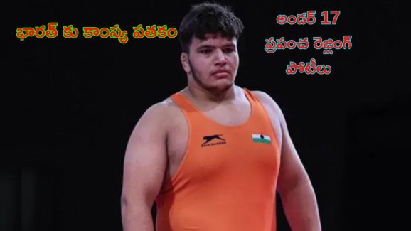 U17 World Wrestling: అండర్ 17 ప్రపంచ కుస్తీ పోటీల్లో భారత్‌కు కాంస్యం.. 110 కేజీల క్యాటగిరీలో రోనక్ దహియా విజయం