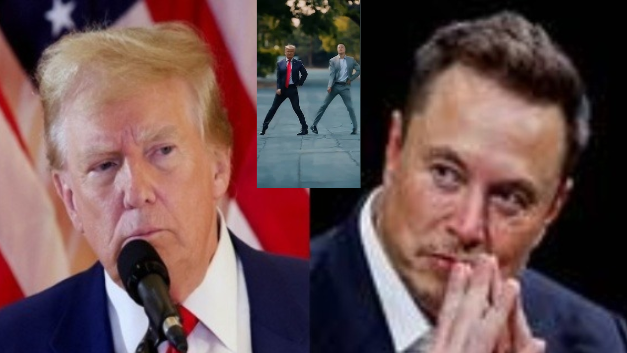 AI video of Elon Musk, Trump: నడి రోడ్డుపై ట్రంప్, మస్క్ డ్యాన్సులతో అదరగొట్టారు